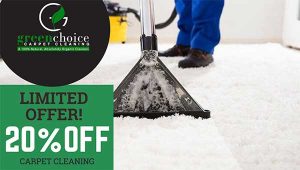 20% off carpet cleaning